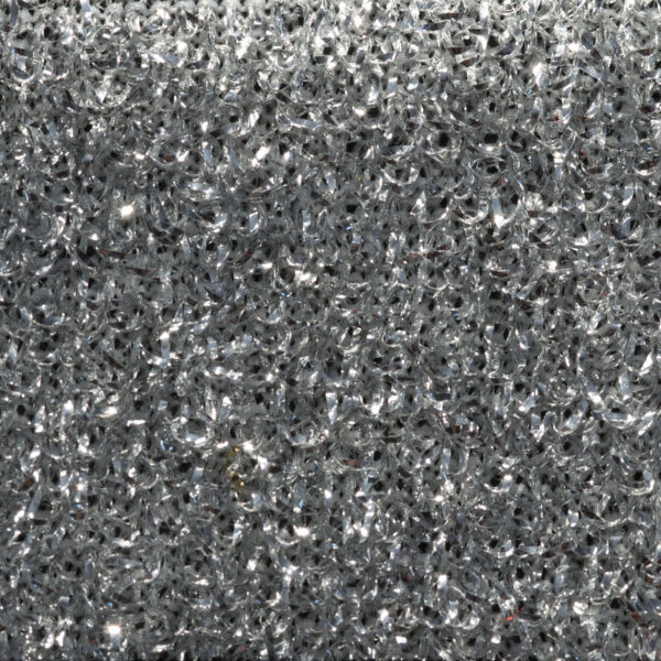 Moquette effet paillette - Ignifugé -12 ARGENT