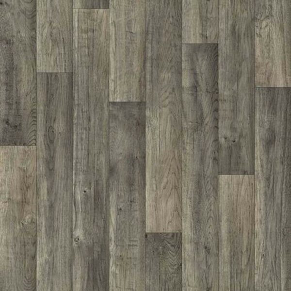 PVC SOL 200cm Bfl-S1 - BOIS GRIS