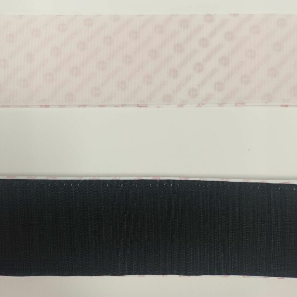 Ruban auto-agrippant Velcro adhésif 25mm - CROCHET BLANC