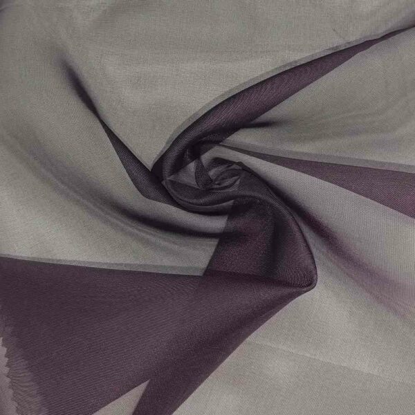 Voilage trévira 300cm M1 - PRUNE