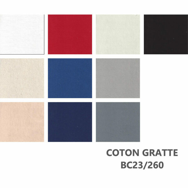 Coton Gratté BC23/260cm 185gr M1 - 720 GRIS – Image 2