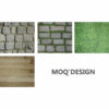 Moquette sans film MOQ'DESIGN Bfl-S1 - 200cm - HERBE SPORTIVE – Image 2