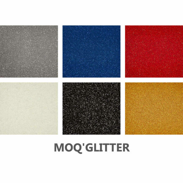 Moquette Aiguilletée pailletée MOQ'GLITTER Bfl-S1 - 200cm - NOIR – Image 2