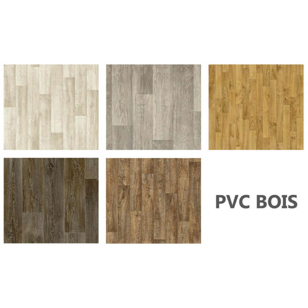 PVC SOL 200cm Bfl-S1 - BOIS CLAIR – Image 2