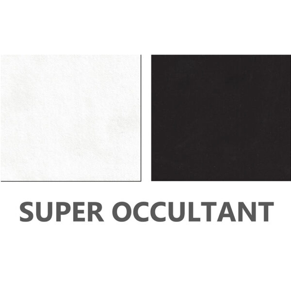 Coton Gratté Super Occultant/300cm  350gr M1 - NOIR – Image 2