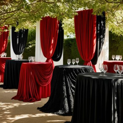 Buffet apéritif coton + tissus autres